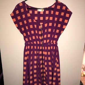 Cute Zip Spring Dress